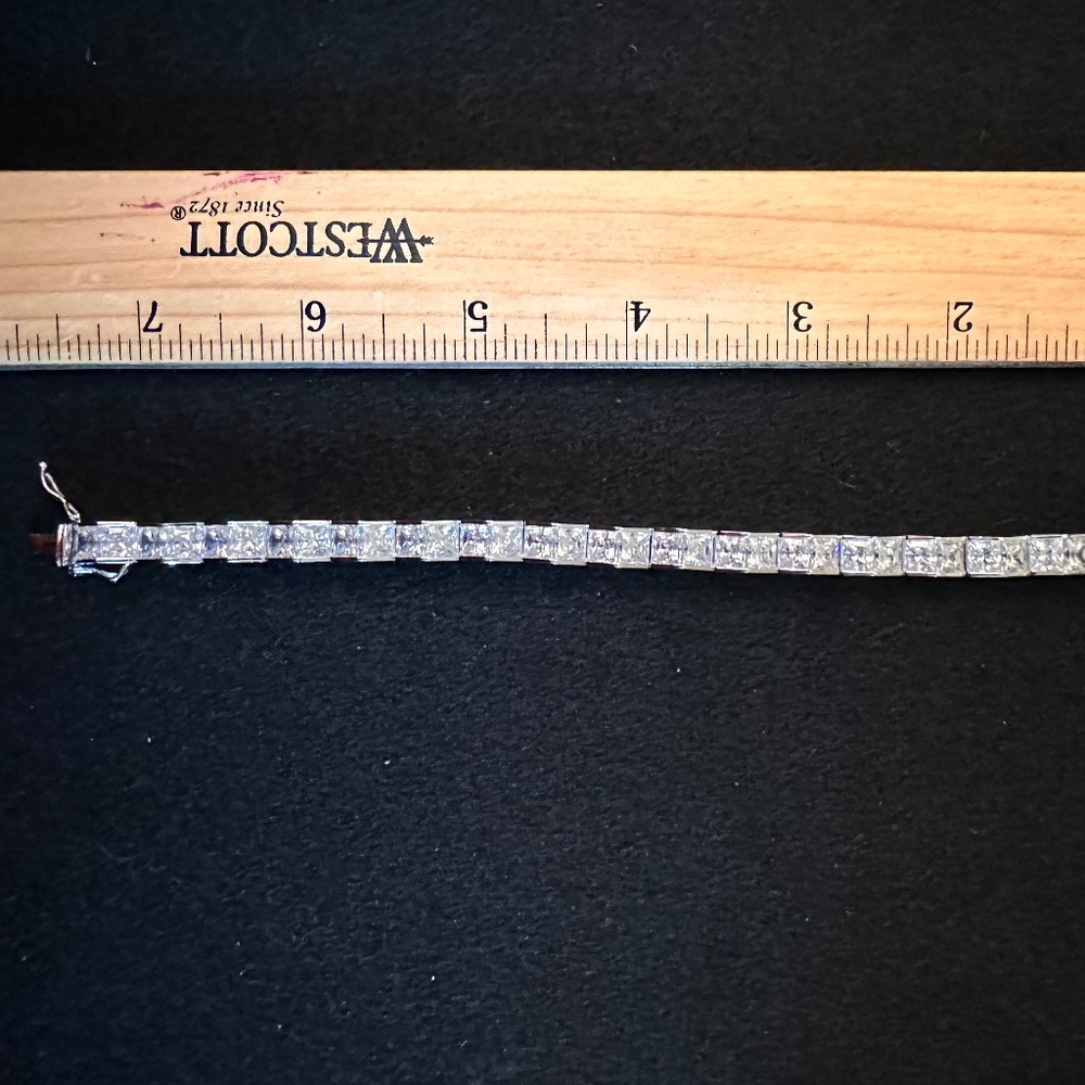 Victoria Wieck Princess Peak Tennis Bracelet 7.5"